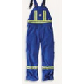 Carhartt  Flame-Resistant Striped Duck Bib Overalls / Unlined